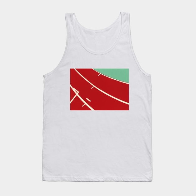 Running Track Tank Top by Rosi Feist